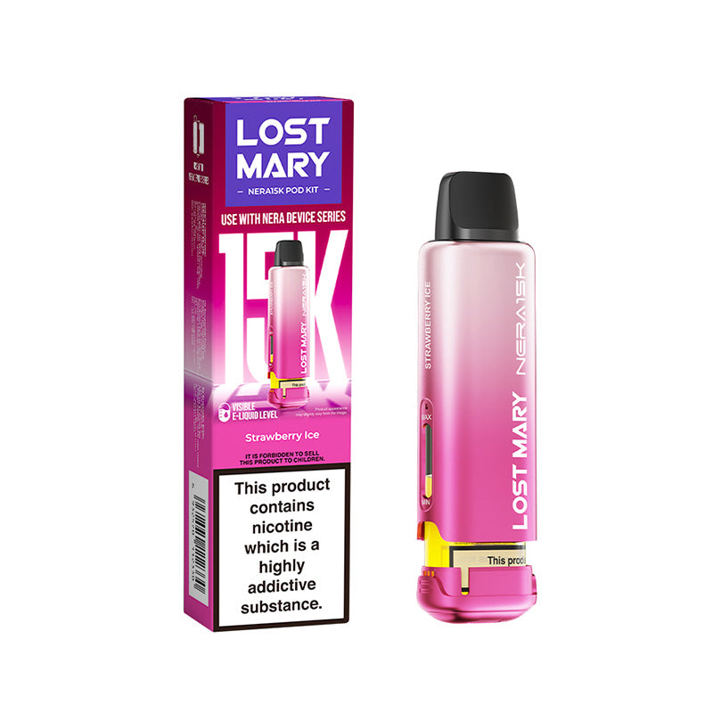 Lost Mary Nera 15K 20mg Prefilled Pod (STRAWBERRY ICE)