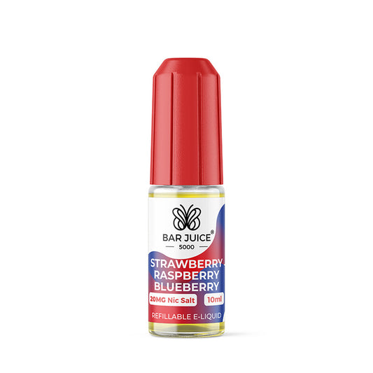 Bar Juice 5000 Nic Salt 20mg Strawberry Raspberry Blueberry