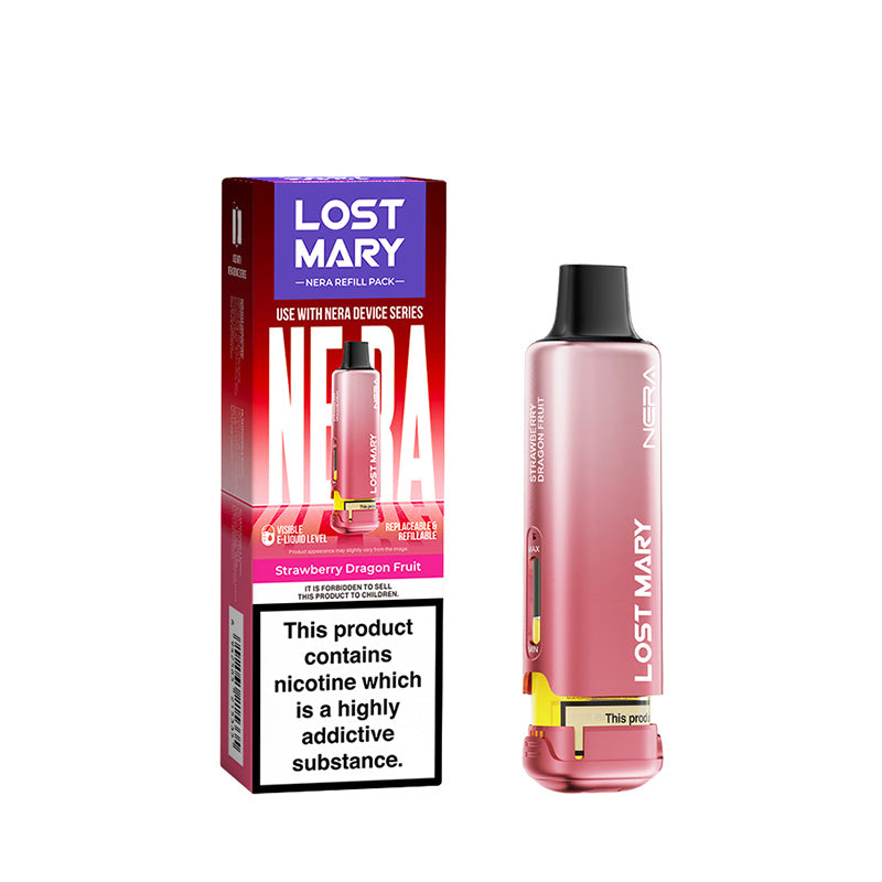 Lost Mary Nera 15K 20mg Prefilled Pods (STRAWBERRY DRAGON FRUIT)