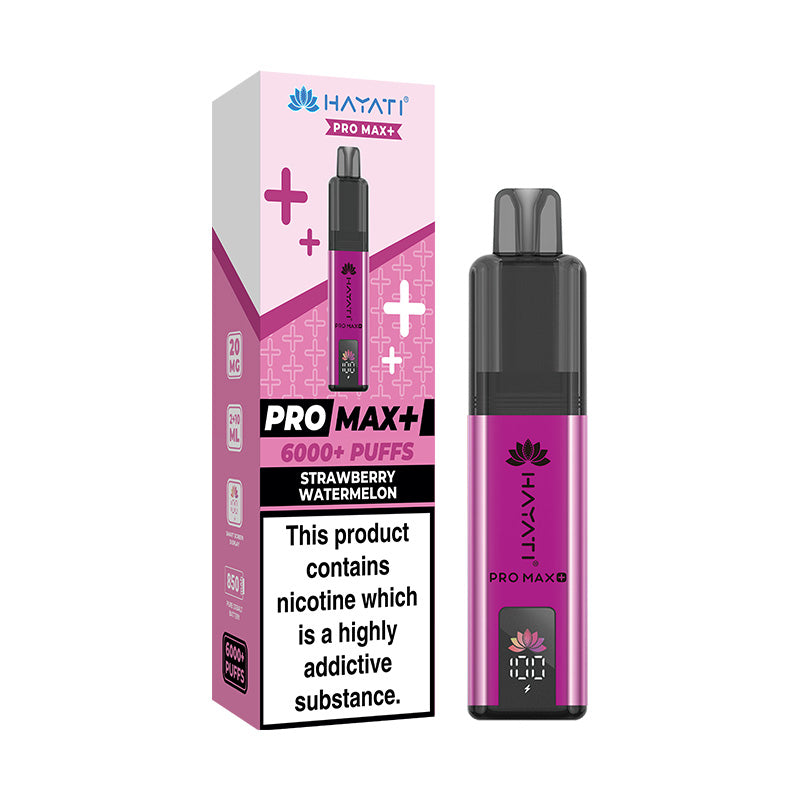 Hayati Pro Max+ 6K Prefilled Pod Kit Strawberry Watermelon