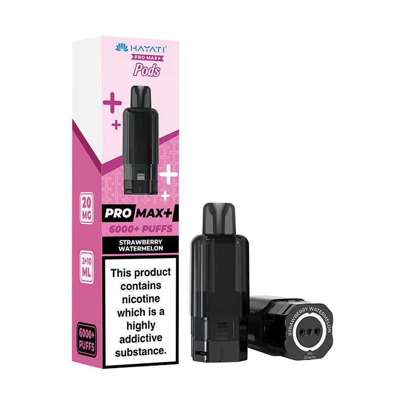 Hayati Pro Max+ 6K Prefilled Replacement Pods Strawberry Watermelon