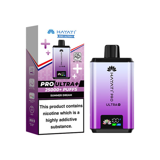 Hayati Pro Ultra+ 25K Prefilled Pod Kit Summer Dream