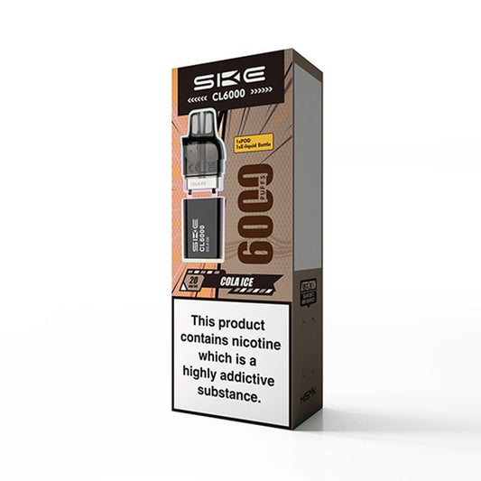 SKE Crystal CL6000 Prefilled Pods (COLA ICE)