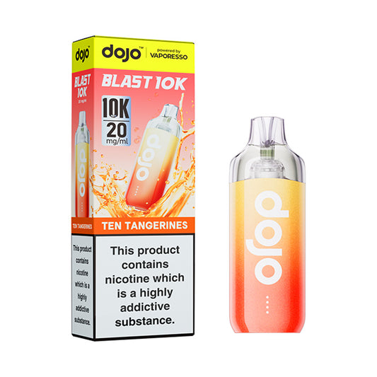 Dojo Blast 10K Big Puff Device (TEN TANGERINES)