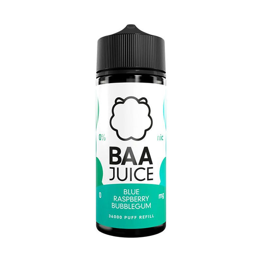 Baa Juice 100ml Shortfill (BLUE RASPBERRY BUBBLEGUM)
