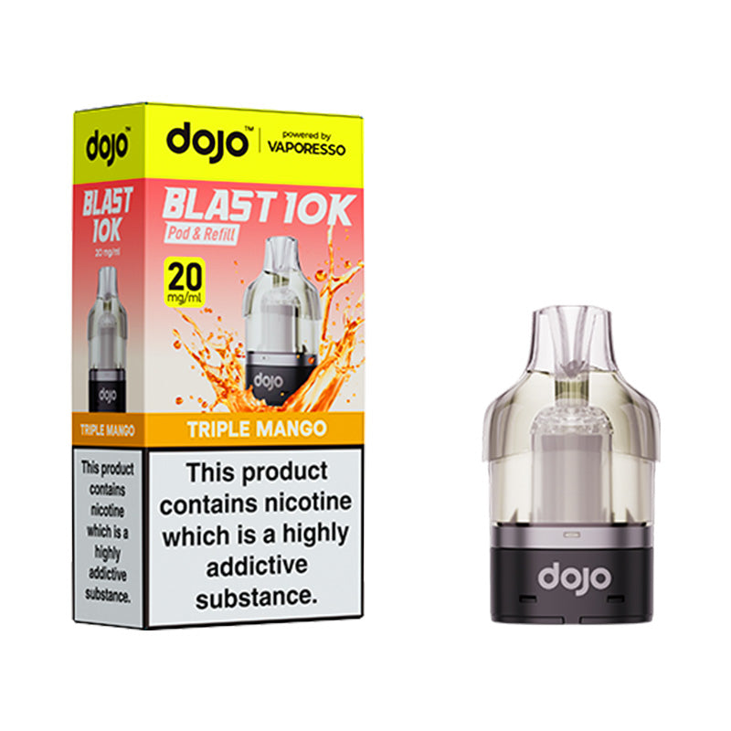 Dojo Blast 10K Prefilled Pods (TRIPLE MANGO)
