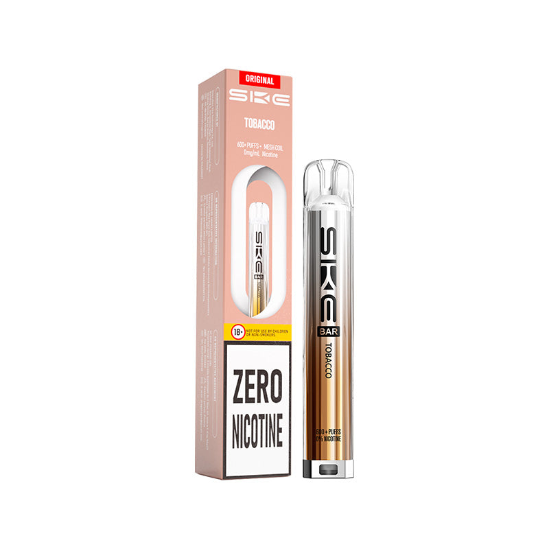 SKE Bar 600 Prefilled Pod Kit 0mg Tobacco