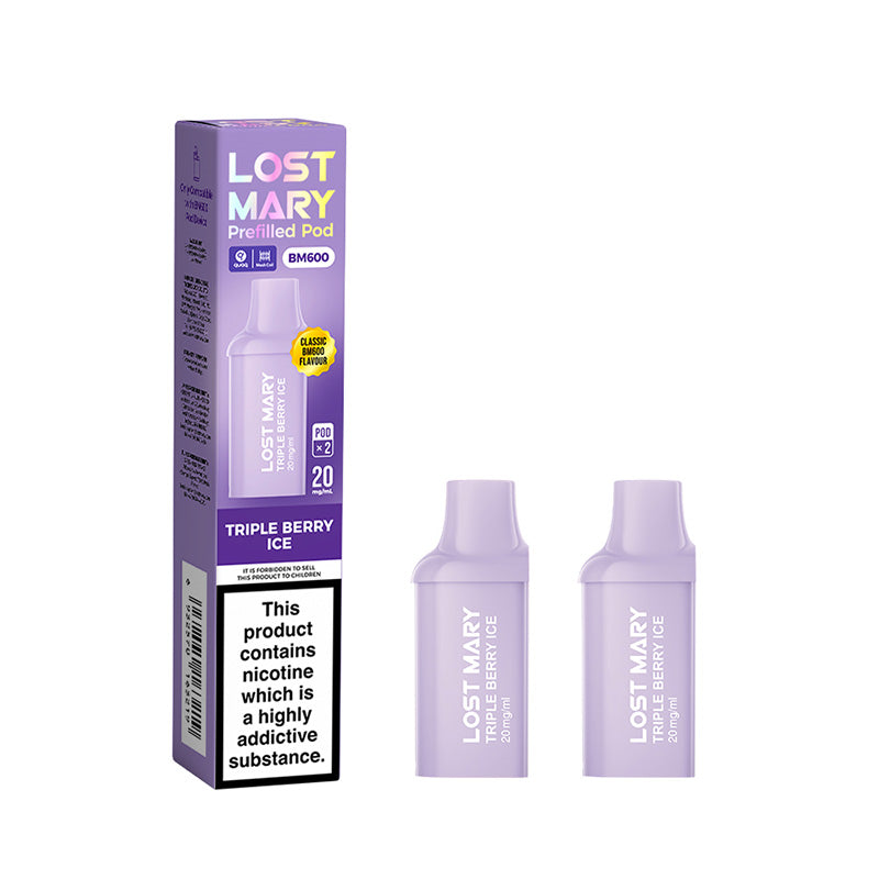 Lost Mary BM600 Prefilled Pods (TRIPLE BERRY ICE)