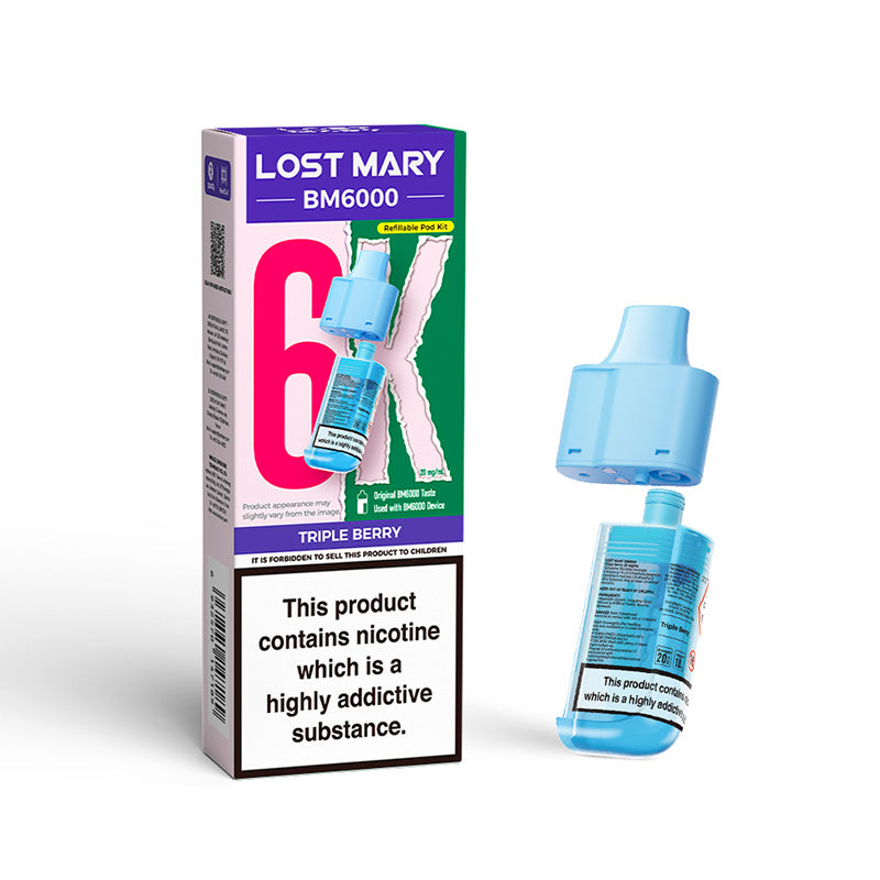Lost Mary BM6000 Replaceable Pod (TRIPLE BERRY)