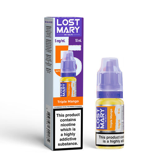 Lost Mary Nic Salt 5mg (TRIPLE MANGO)
