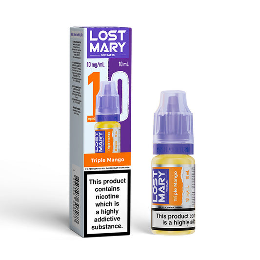 Lost Mary Nic Salt 10mg (TRIPLE MANGO)