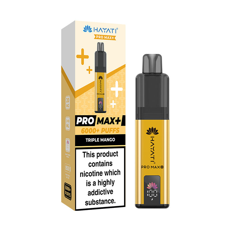 Hayati Pro Max+ 6K Prefilled Pod Kit Triple Mango