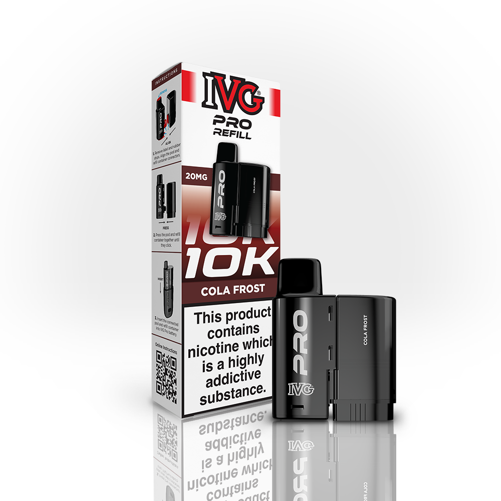 IVG Pro 12 20mg Prefilled Pod Cola Frost