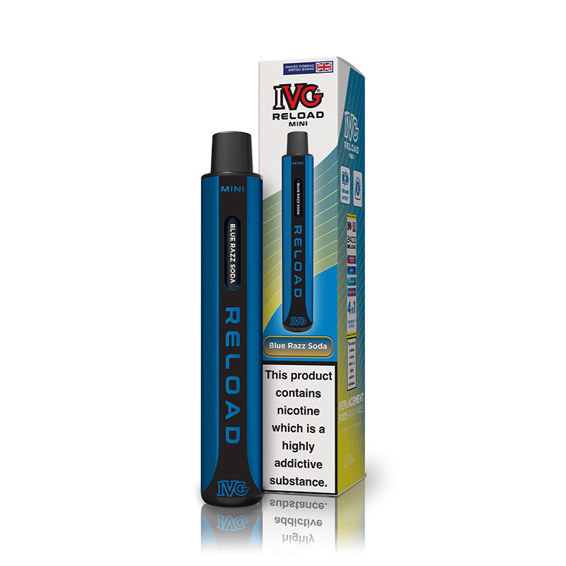 IVG Reload Mini Prefilled Pod Kit (BLUE RAZZ SODA)