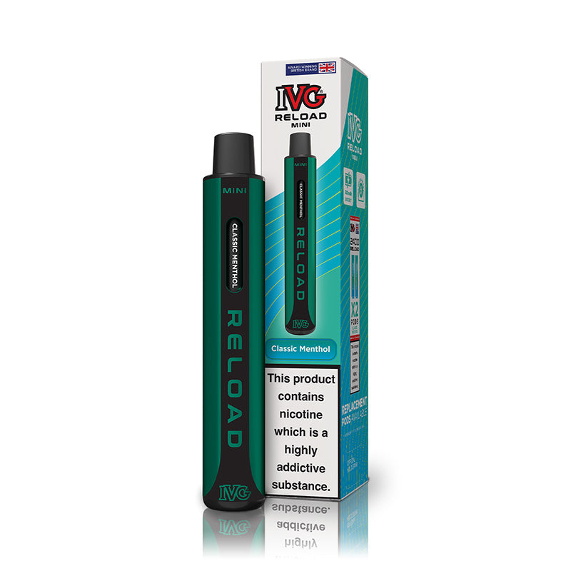 IVG Reload Mini Prefilled Pod Kit (CLASSIC MENTHOL)