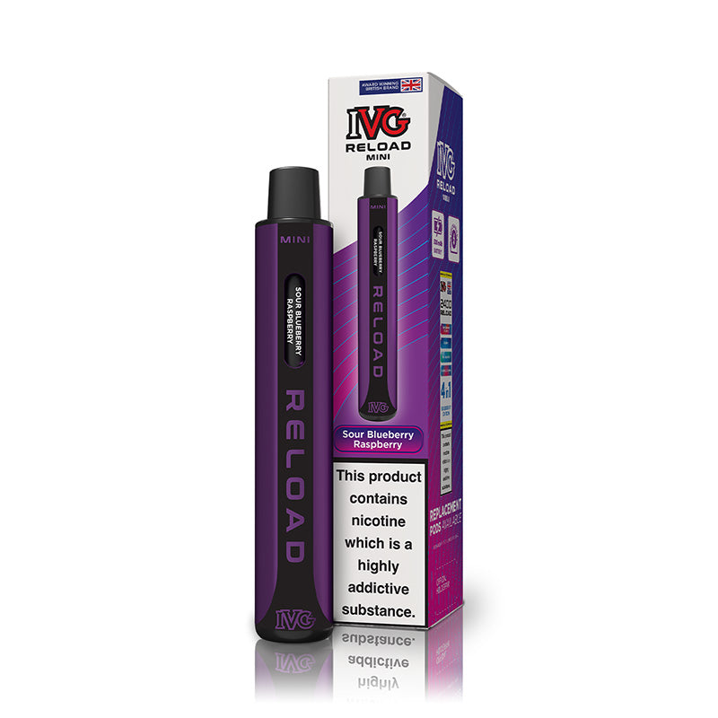 IVG Reload Mini Prefilled Pod Kit (SOUR BLUEBERRY RASPBERRY)
