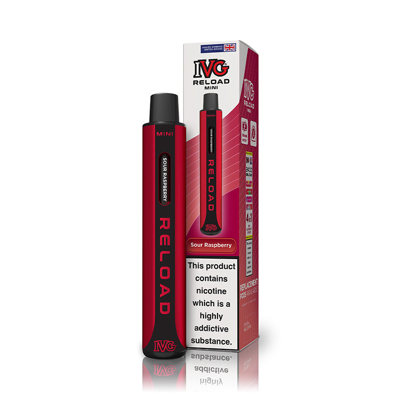 IVG Reload Mini Prefilled Pod Kit (SOUR RASPBERRY)