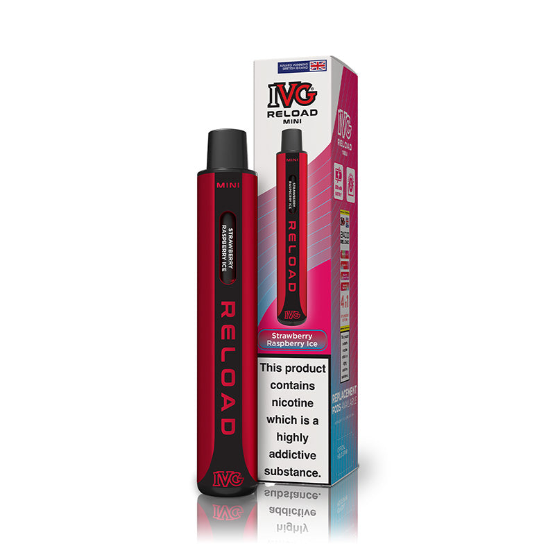 IVG Reload Mini Prefilled Pod Kit (STRAWBERRY RASPBERRY ICE)