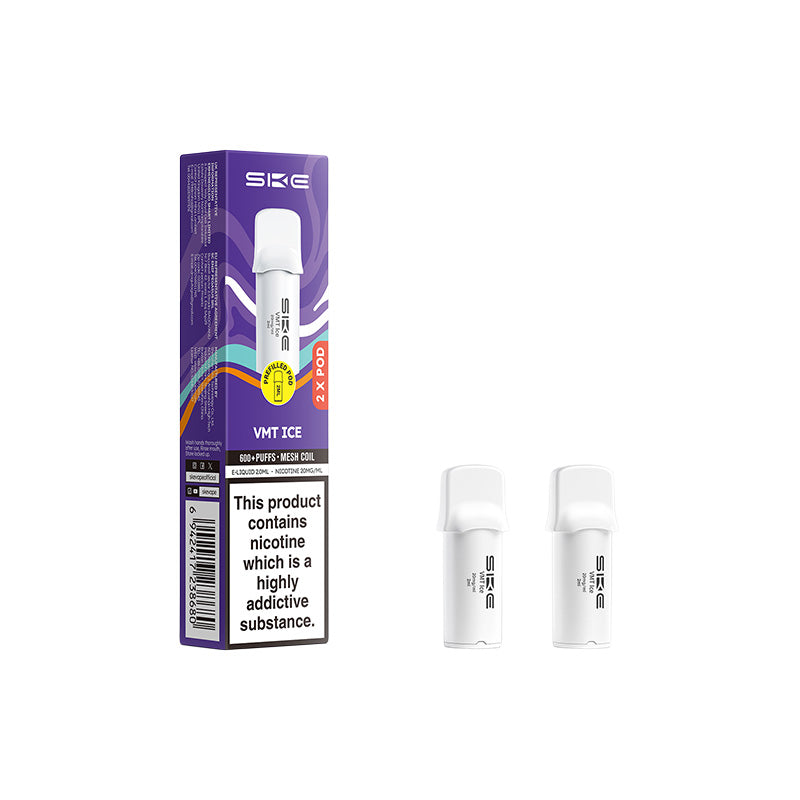 SKE 600 Pro Prefilled Pods 2 Pack (VMT ICE)