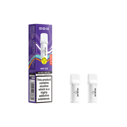 SKE 600 Pro Prefilled Pods 2 Pack (VMT ICE)