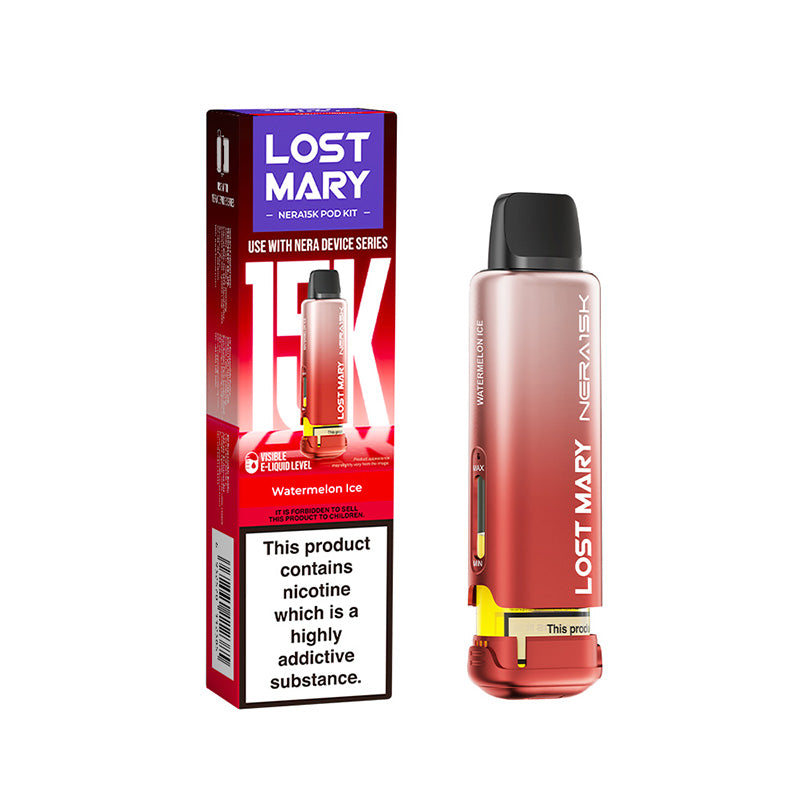 Lost Mary Nera 15K 20mg Prefilled Pod (WATERMELON ICE)