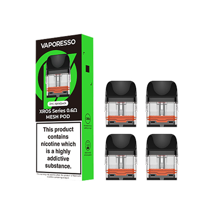 XROS Corex 2 Pods 4 Pack (0.6 OHM)