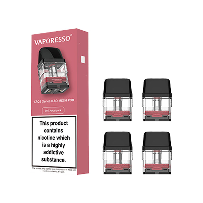 XROS Corex 2 Pods 4 Pack (0.8 OHM)
