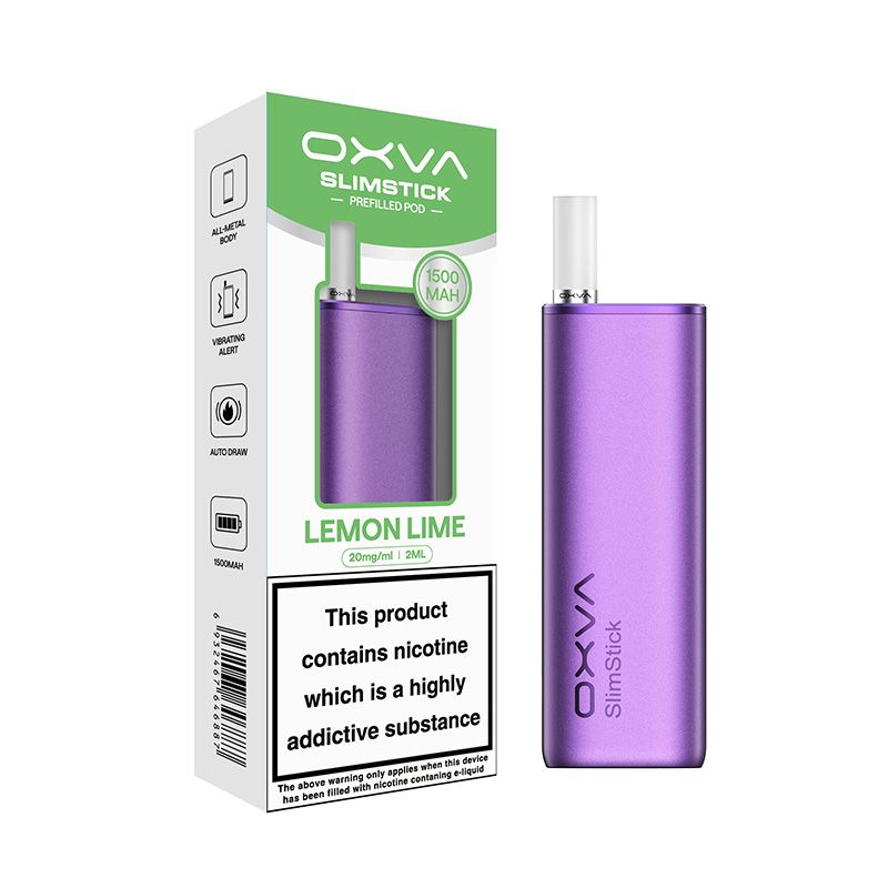 OXVA Slimstick Prefilled Pod Kit (Purple- Lemon Lime)