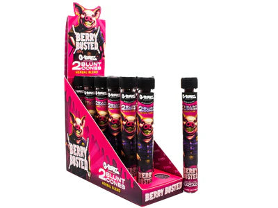 G-ROLLZ Cheech & Chong Terpene Blunt Cones 12 pack (2 Cones per Pack) (BERRY Busted)