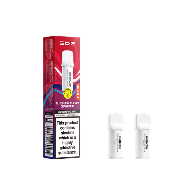 SKE 600 Pro Prefilled Pods 2 Pack (BLUEBERRY CHERRY CRANBERRY)