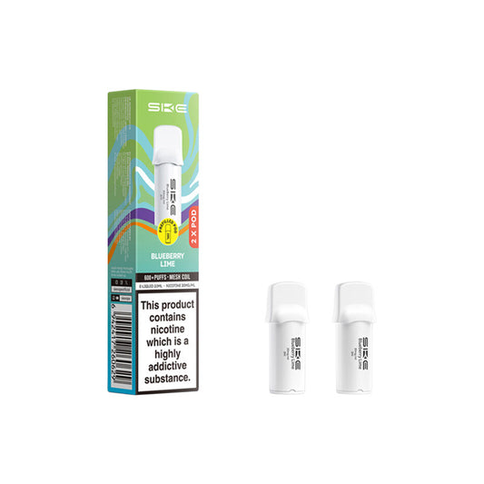 SKE 600 Pro Prefilled Pods 2 Pack (BLUEBERRY LIME)