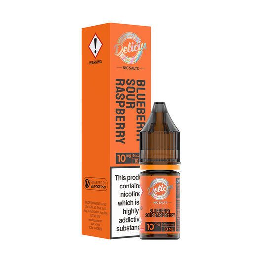 Deliciu 2 20mg Nic Salt (BLUEBERRY SOUR RASPBERRY)