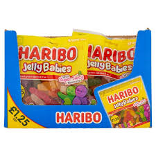 HARIBO Jelly Babies Sweets Sharing Bag 140g