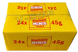Starburst Minis Vegan Chews Sweets Pouch Bag  125g