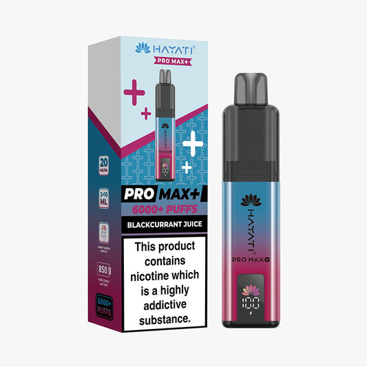 Hayati Pro Max+ 6K Prefilled Pod Kit Blackcurrant Juice