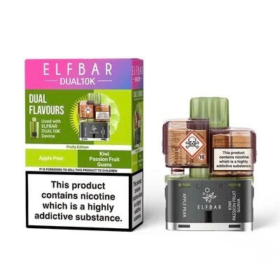 Elf Bar Dual 10K Prefilled Pod (FRUITY EDITION)