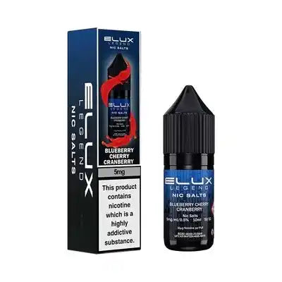 Elux Legend Nic Salt 5mg (BLUEBERRY CHERRY CRANBERRY)