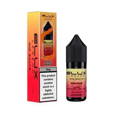 Elux Legend Nic Salt 5mg (TRIPLE MANGO)