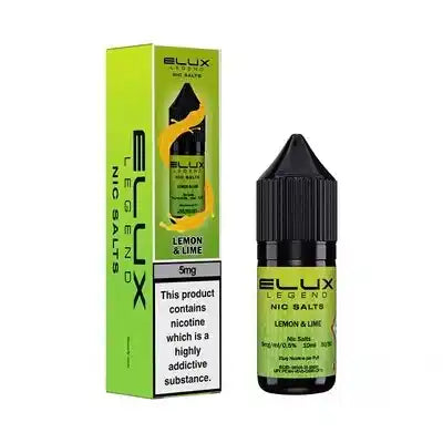 Elux Legend Nic Salt 5mg (LEMON & LIME)
