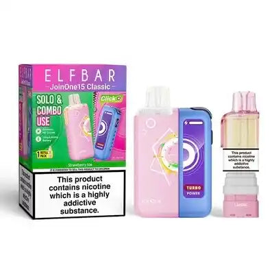 Elf Bar JoinOne15 Classic Prefilled Pod Kit (STRAWBERRY ICE)