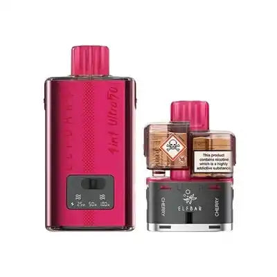 ELFBAR 4 in 1 Ultra50 Prefilled Pod Kit (CHERRY EDITION)