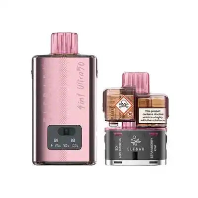 ELFBAR 4 in 1 Ultra50 Prefilled Pod Kit 5 (PINK EDITION)