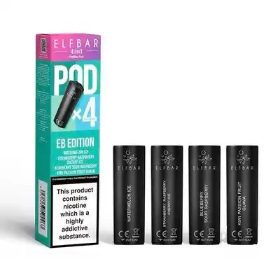 Elf Bar 4 in 1 Prefilled Pods 4 pack (EB EDITION)