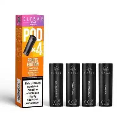 Elf Bar 4 in 1 Prefilled Pods 4 pack (FRUITS EDITION)