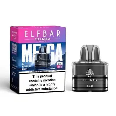 ELFX Mega 2ml Refillable Pod (0.6 OHM)