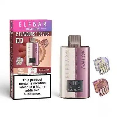 Elf Bar Dual 10K Legal Big Puff Device Excotic Edition