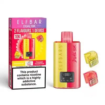 Elf Bar Dual 10K Legal Big Puff Device Pineapple Edition
