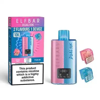 Elf Bar Dual 10K Legal Big Puff Device Shisha Edition