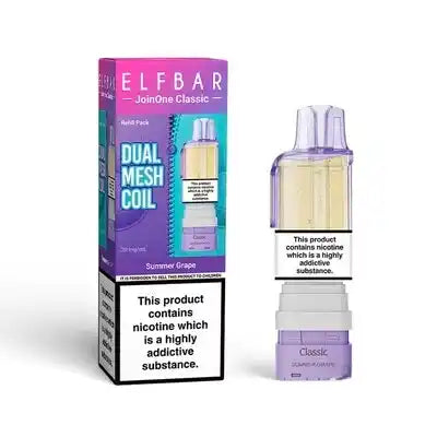 Elf Bar JoinOne15 Classic Prefilled Pods (SUMMER GRAPE)