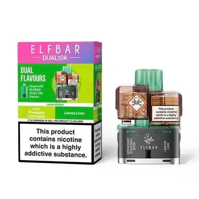 Elf Bar Dual 10K Prefilled Pod (LEMON EDITION)
